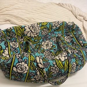 Vera bradley island blooms large duffle